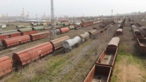 trenuri cfr marfa linii cale ferata vagoane portul constanta locomotive
