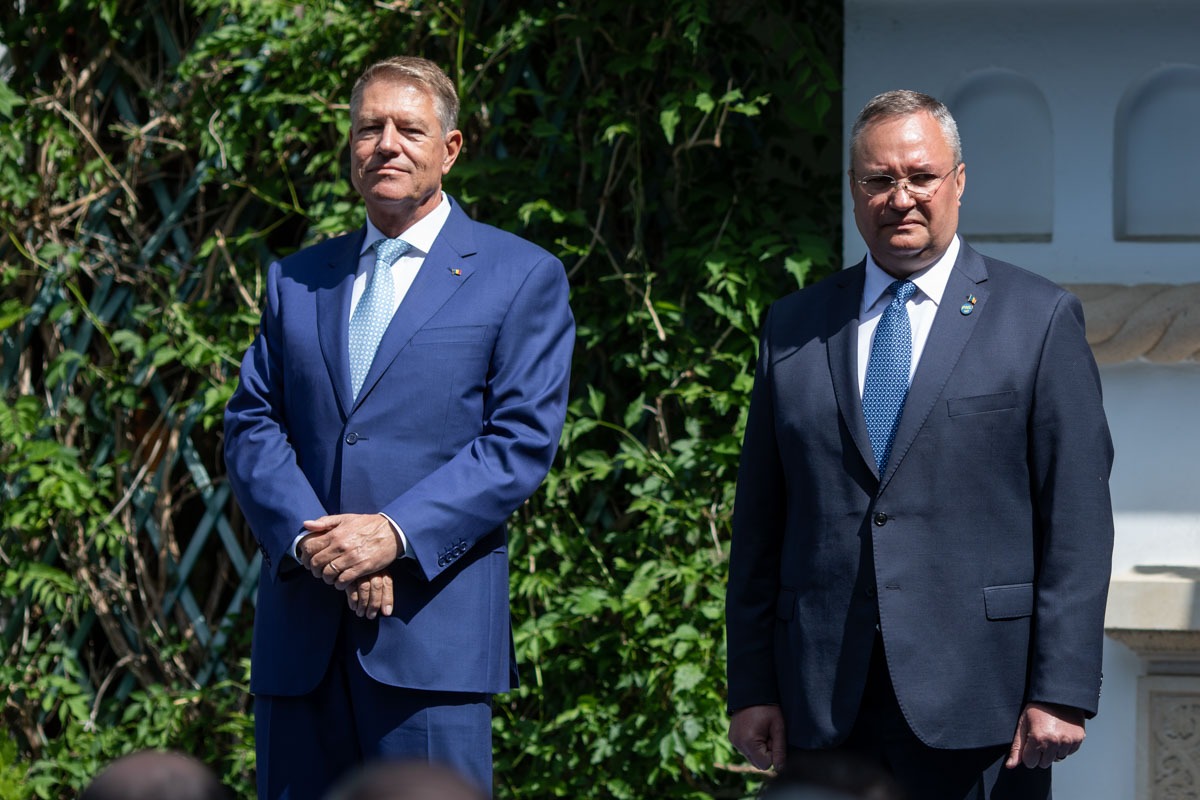 Nicolae Ciuca, Klaus Iohannis