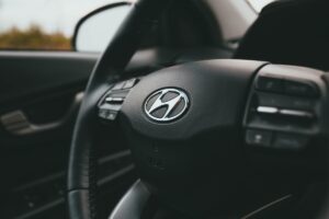 hyundai, volan, masina