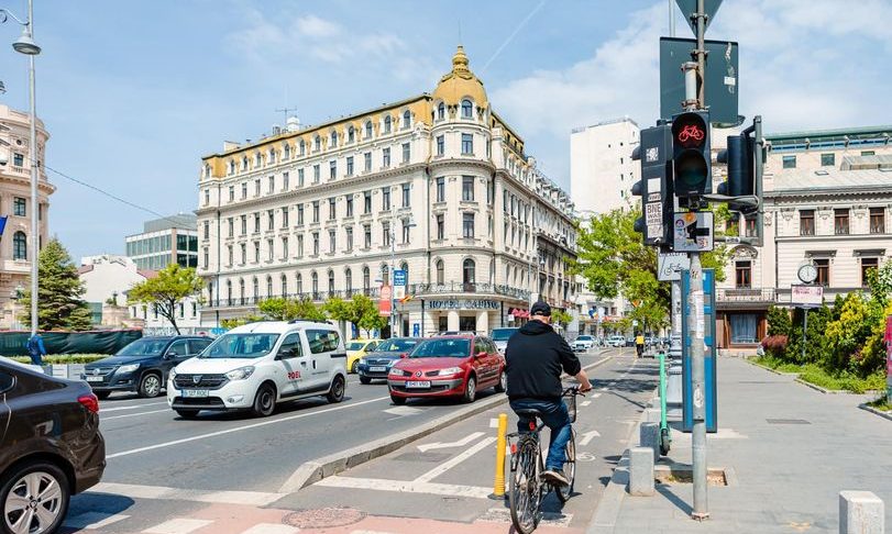 pista piste biciclete bucuresti calea victoriei