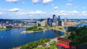 pittsburgh, america, infrastructura