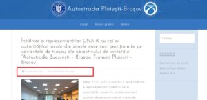 Site Autostrada A 3 Ploiești Brașov
