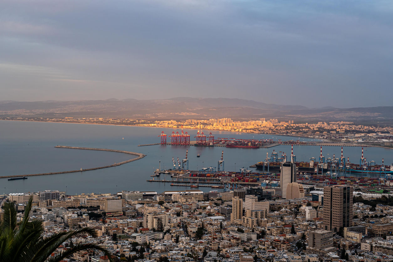 Haifa port