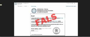 mesaj fals ANAF