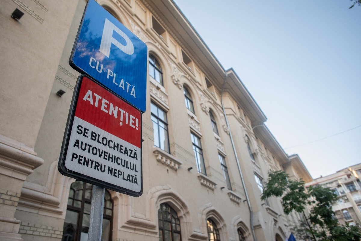 parcari albastre, Primaria Capitalei, parcare bucuresti, parcare cu plata