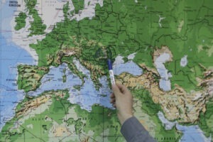 Harta Romania UE