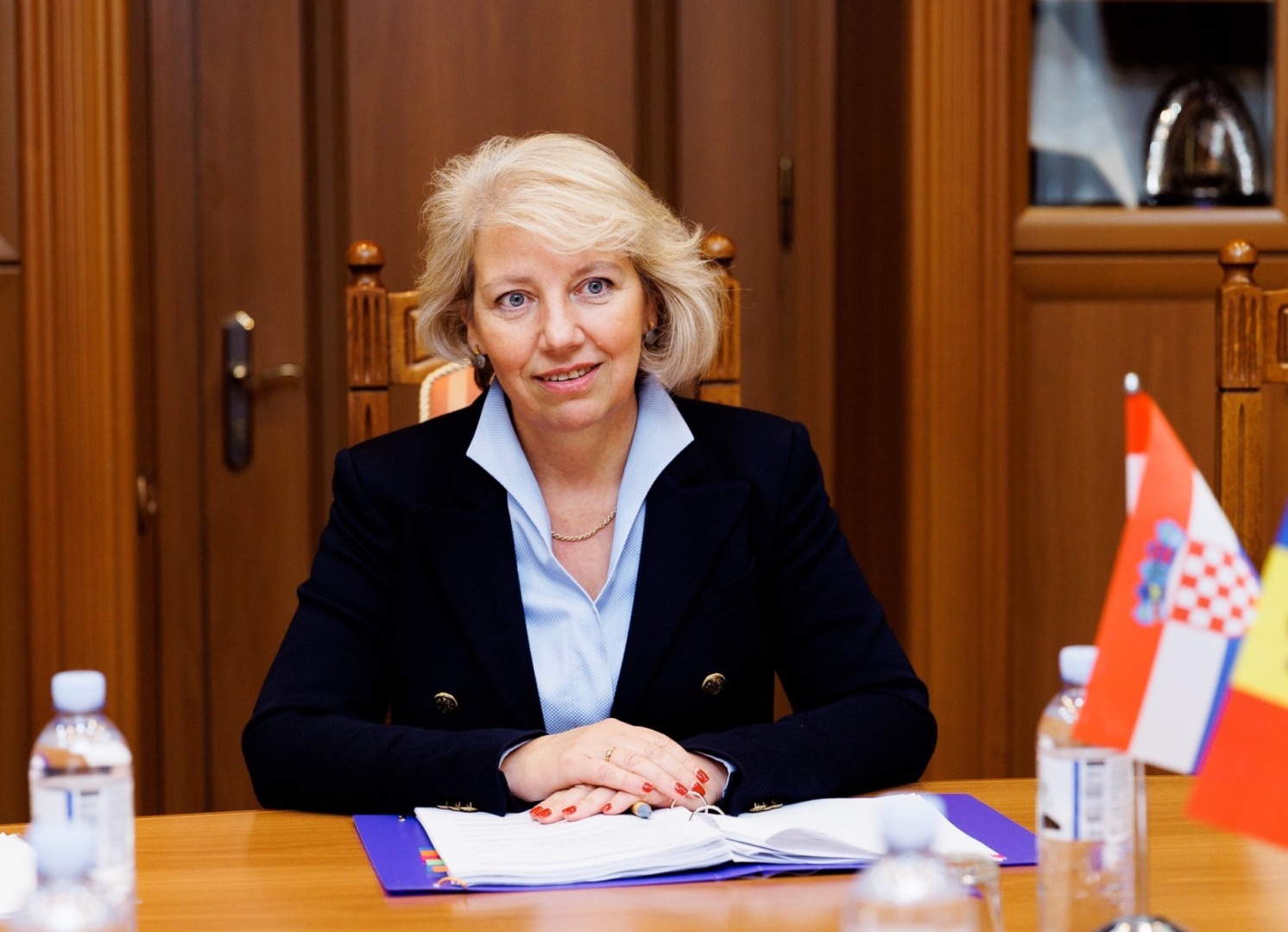 Marija Kapitanovic, ambasadoarea Croaţiei în România - facebook