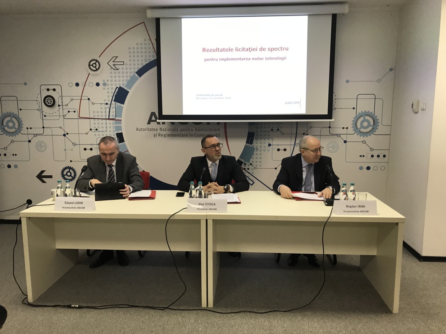 conferinta ANCOM, licitatie 5G, rezultate, 15 nov 2022