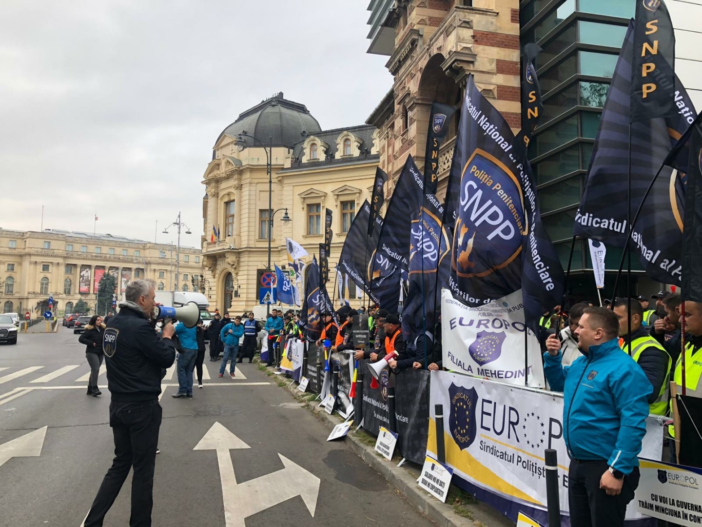 Protest politisti