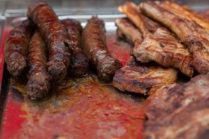 mancare, carne, carnati, carne porc