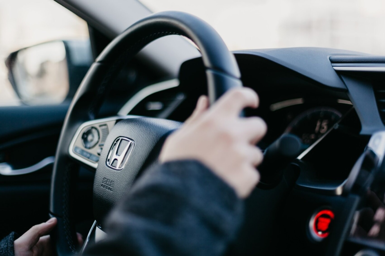 honda, vehicul, masina, trafic, volan, transport