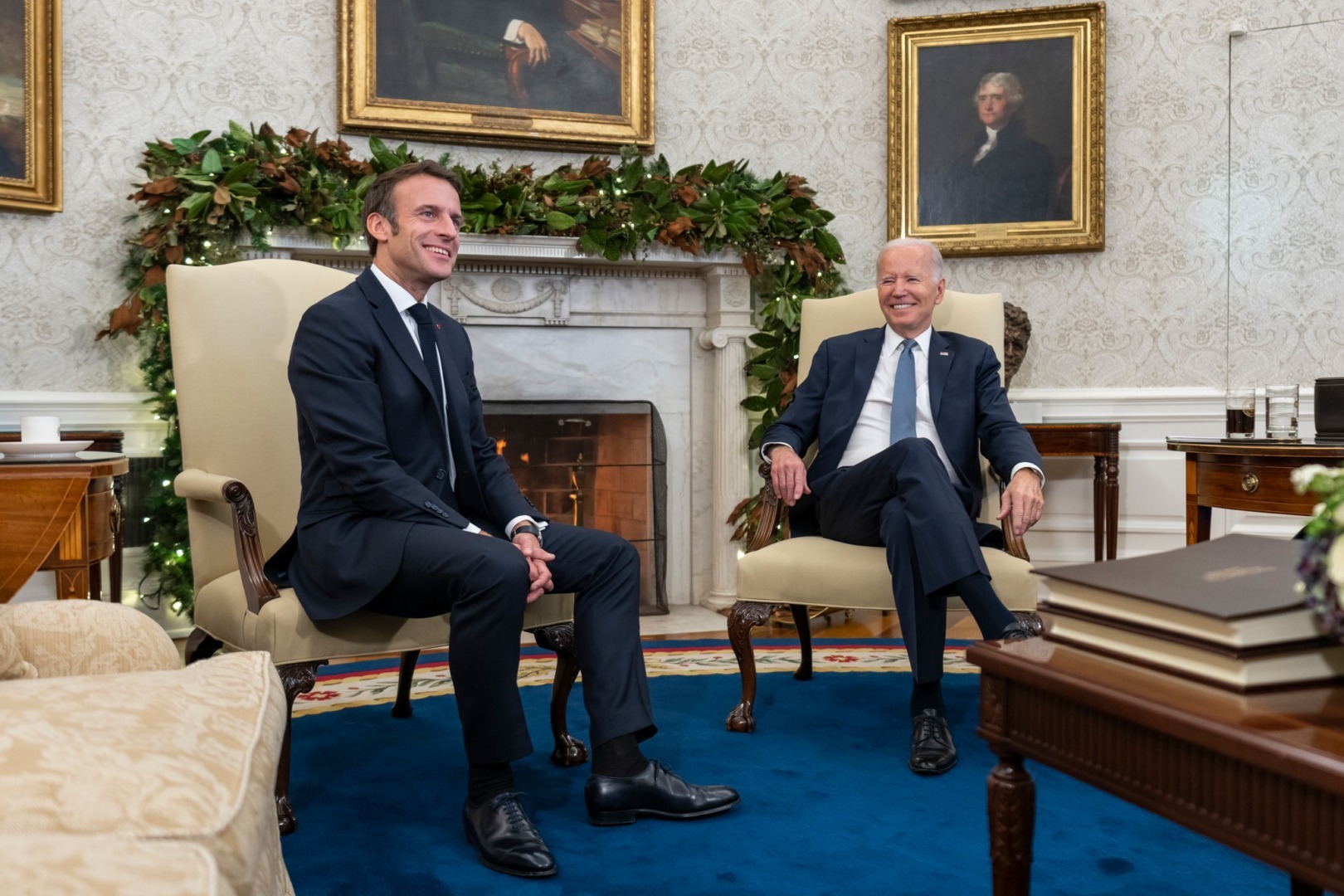 macron biden