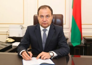 roman golovcenko belarus prim-ministru