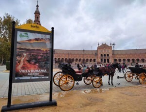 sevilla afis promovare turistică Romania