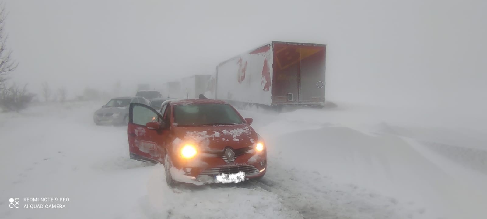 DN 2 blocat Buzau CNAIR