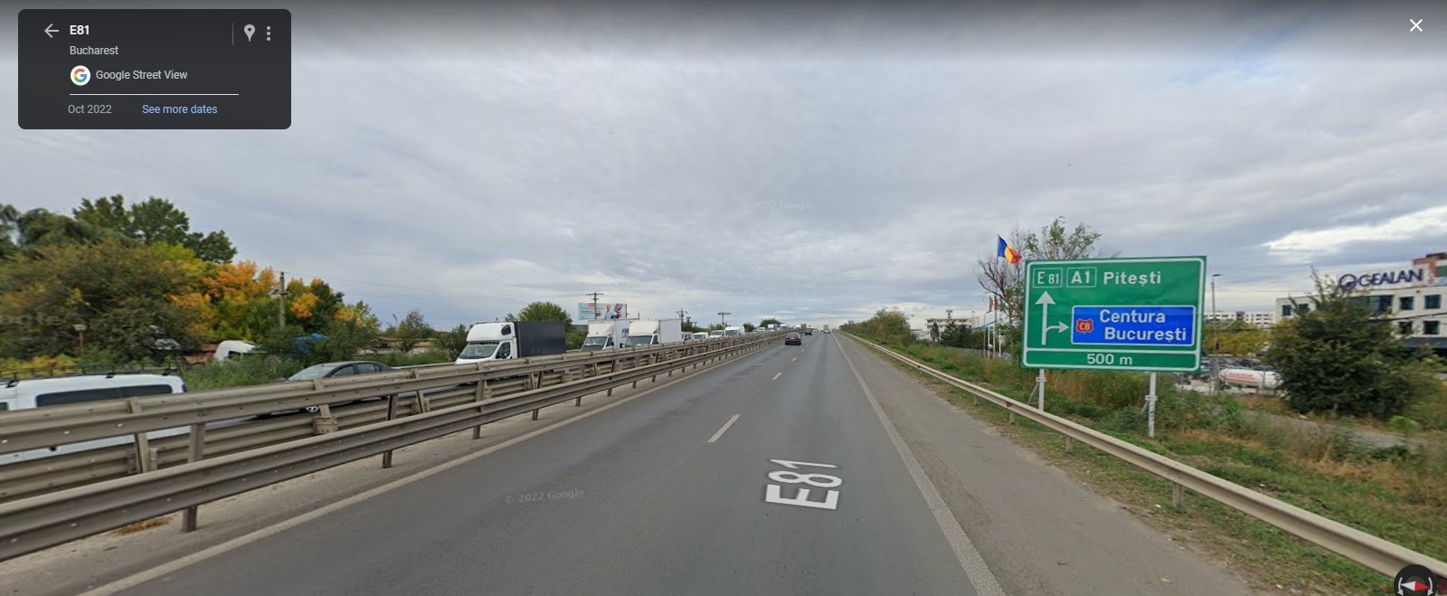 Pasaj centura A 1 Militari