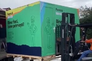 Automatul de reciclare "Petrică" din Focșani
