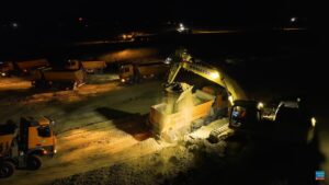UMB A 7 lucrări pe timp de noapte
