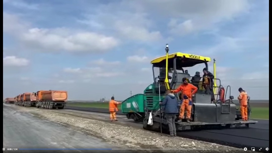 UMB Drum Expres Brăila Galați asfaltare