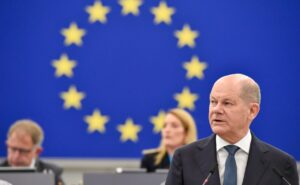 olaf scholz, cancelar german, germania, strasbourg, uniunea europeana, parlamentul europeana
