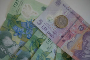 bani, lei, finante, bancnote, euro, 5 lei