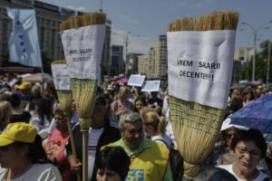 protest, greva, profesori, educatie