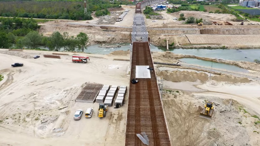 Linia Tren București Giurgiu PORR CFR Infra