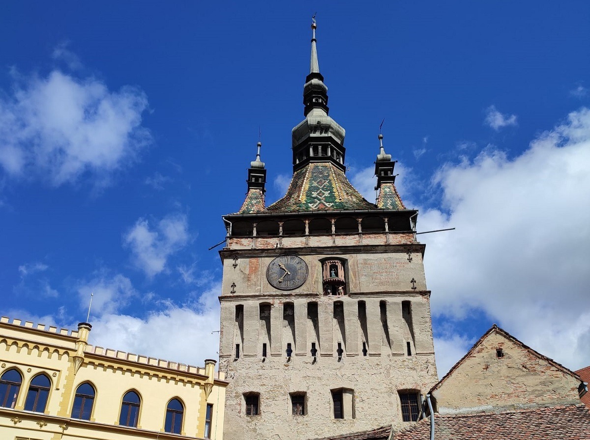 cetatea Sighisoara, turnul cu ceas