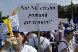 greva protest educatie profesori