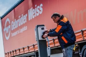 camion electric Gebrüder Weiss