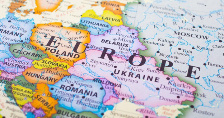harta Europa Centrală și de Est