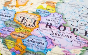 harta Europa Centrală și de Est