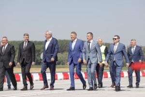 inaugurare pod braila, Klaus Iohannis, Sorin Grindeanu, Mihai Tudose, Marcel Ciolacu