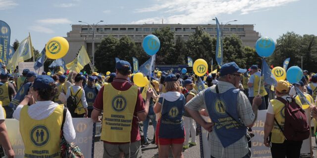 protest solidaritatea sanitara