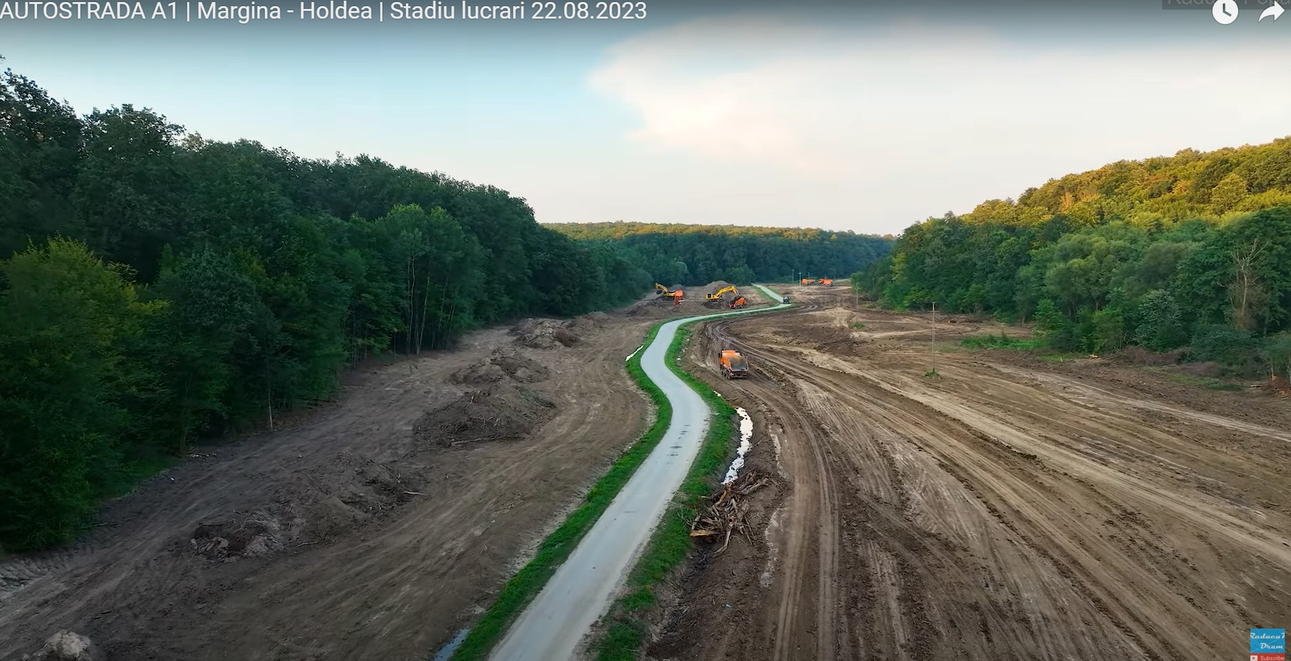 Autostrada Lugoj Deva UMB 22 august 2023