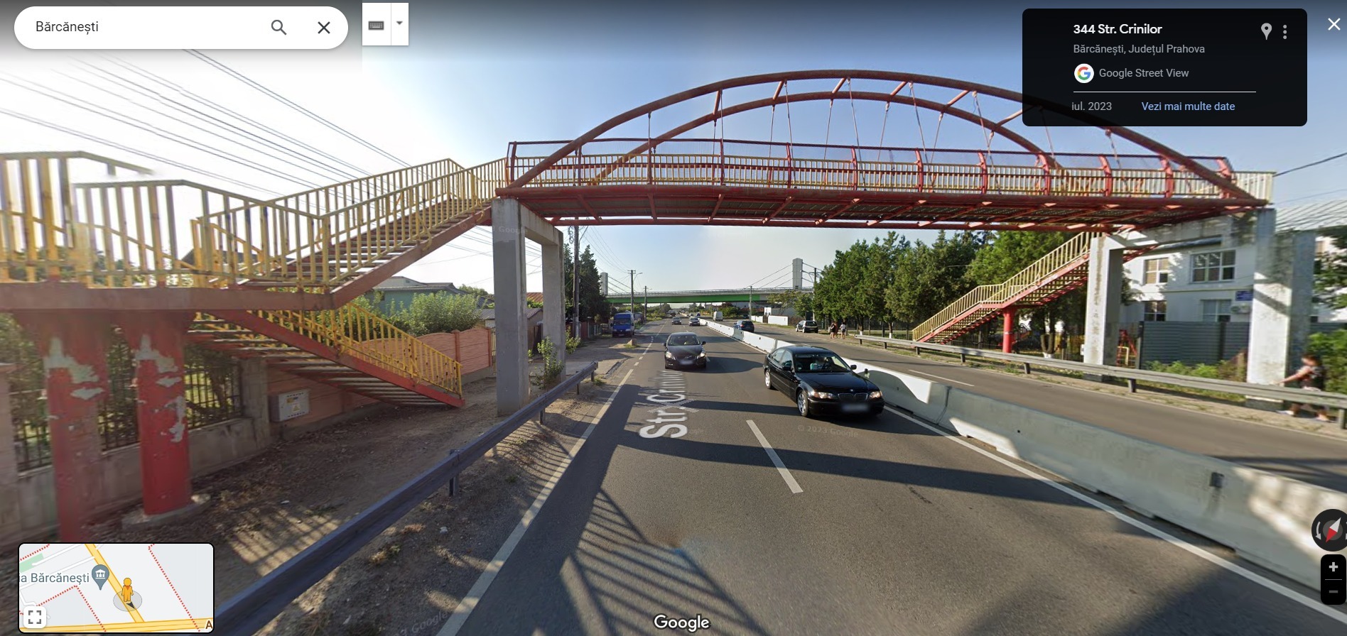 CNAIR pasaje subterane Bărcănești DN 1