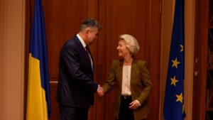 Ciolacu Ursula von der Leyen