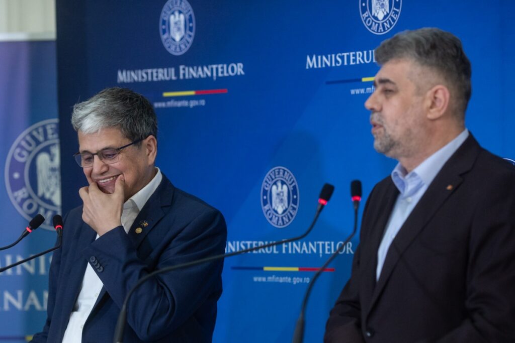 Marcel Bolos, ministrul Finantelor, Marcel Ciolacu