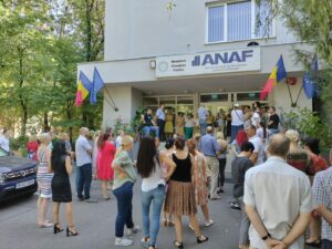 Sindicatul National Finante Publice - SindFisc protest