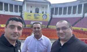 Gheorghe Piperea si George Simion si Cristian Chris Terhes