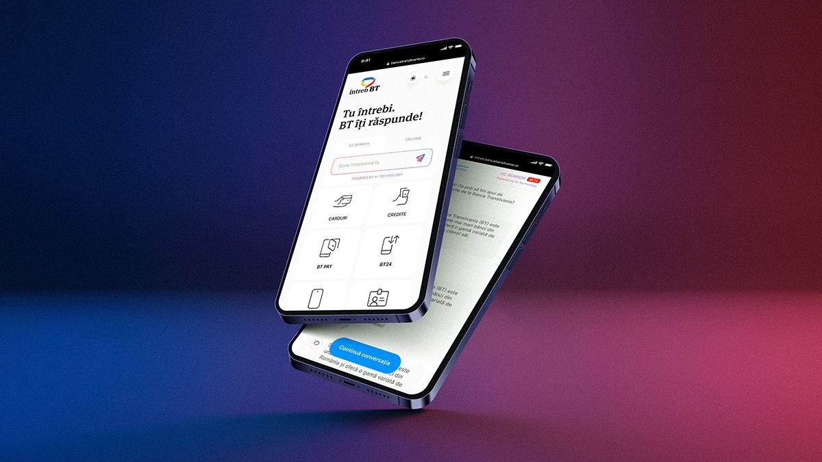 AI Search in Intreb BT Banca Transilvania