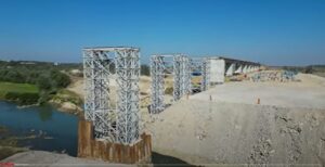Pod Argeș Comana Linia București Giurgiu 25 sept 2023