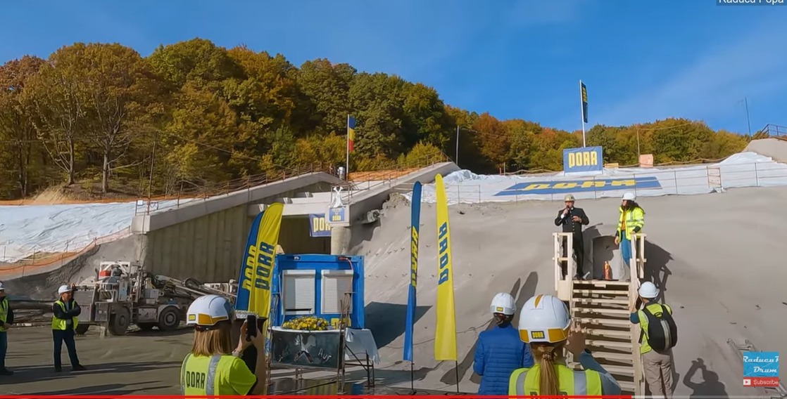 Tunel Momaia A 1 Sibiu Pitești PORR