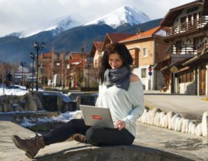 bansko, remote, munte