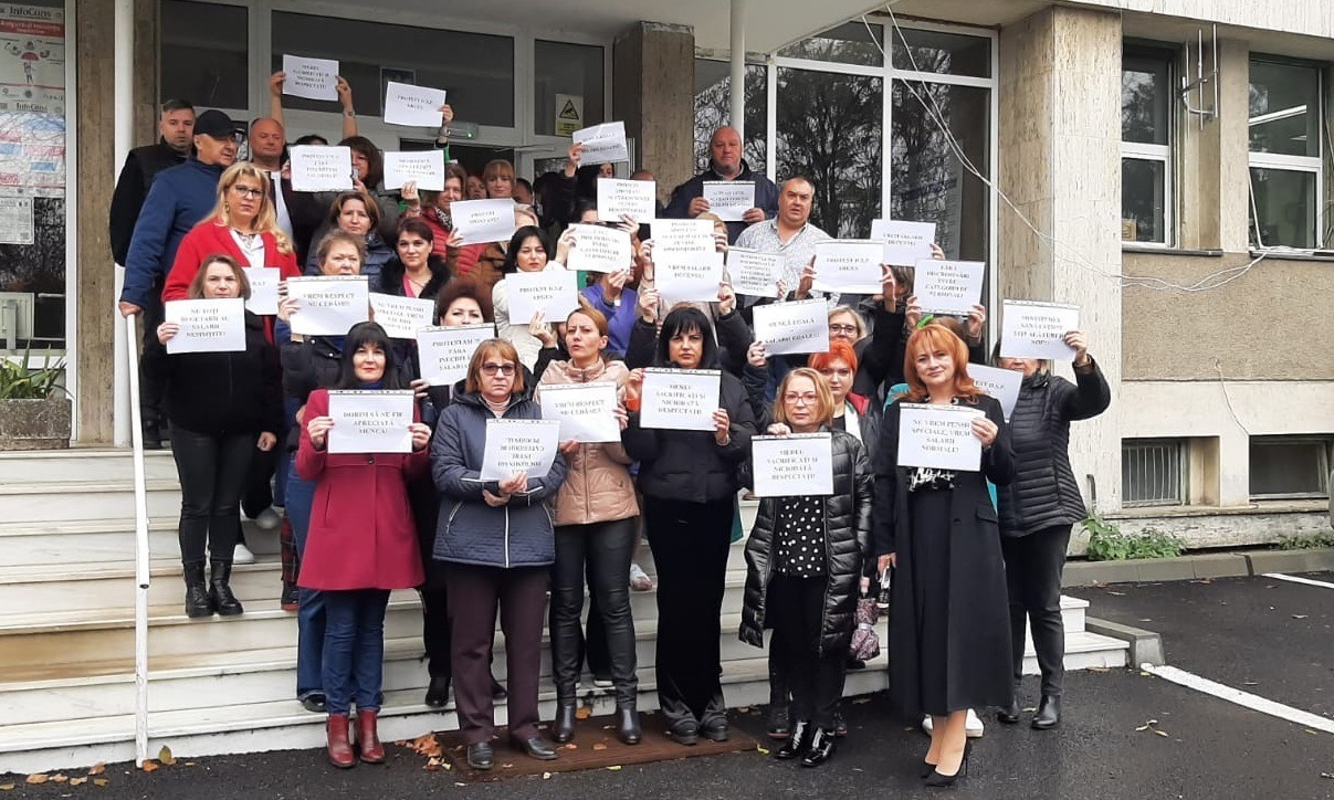 Protest DSP Argeș