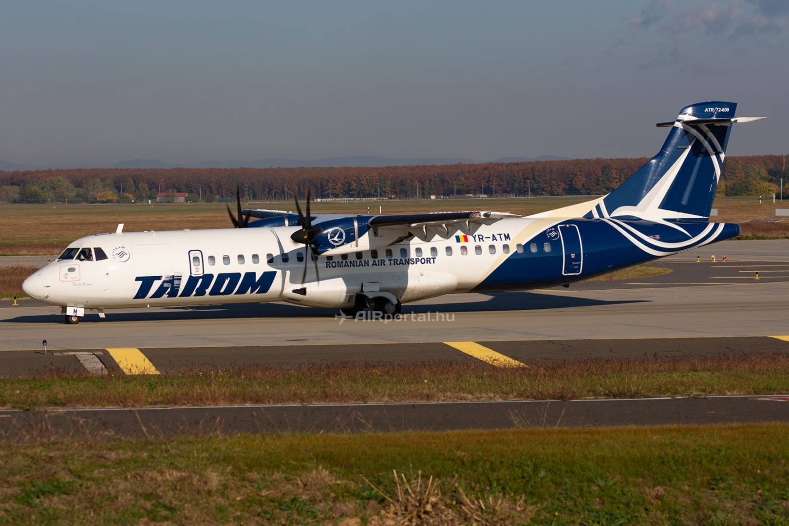 avion tarom atr budapesta