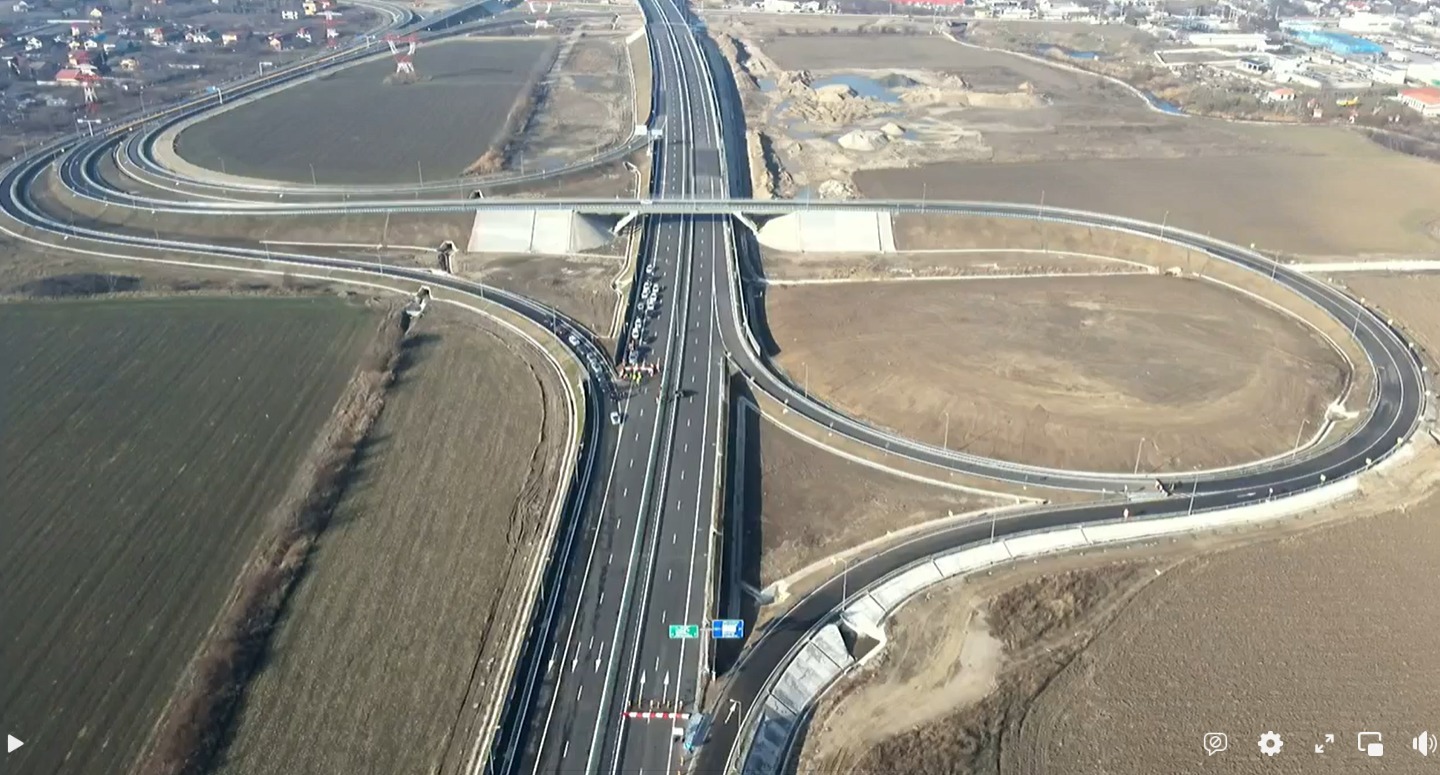 Autostrada A 0 Lot 2 Alsim inaugurare 30 decembrie