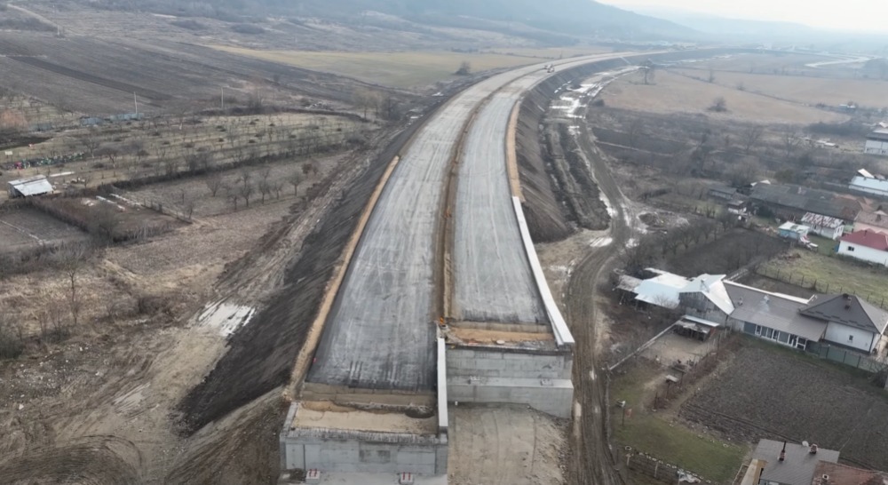 Autostrada Sibiu-Pitești Lot 5 WeBuild decembrie 2023