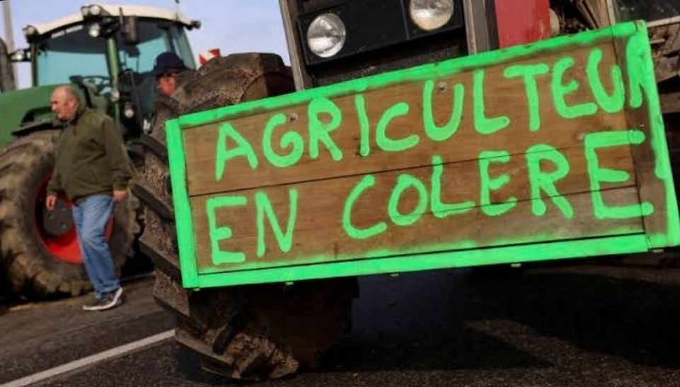Protest fermieri franta