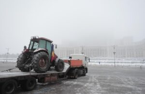 tractor protest piata Constituției